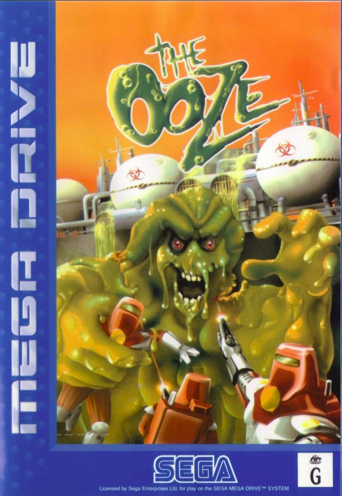 ooze megadrive artwork