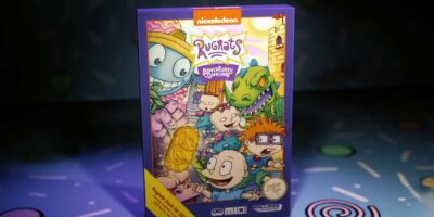 rugrats nes box