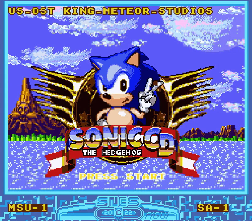 sonic cd super nintendo snes