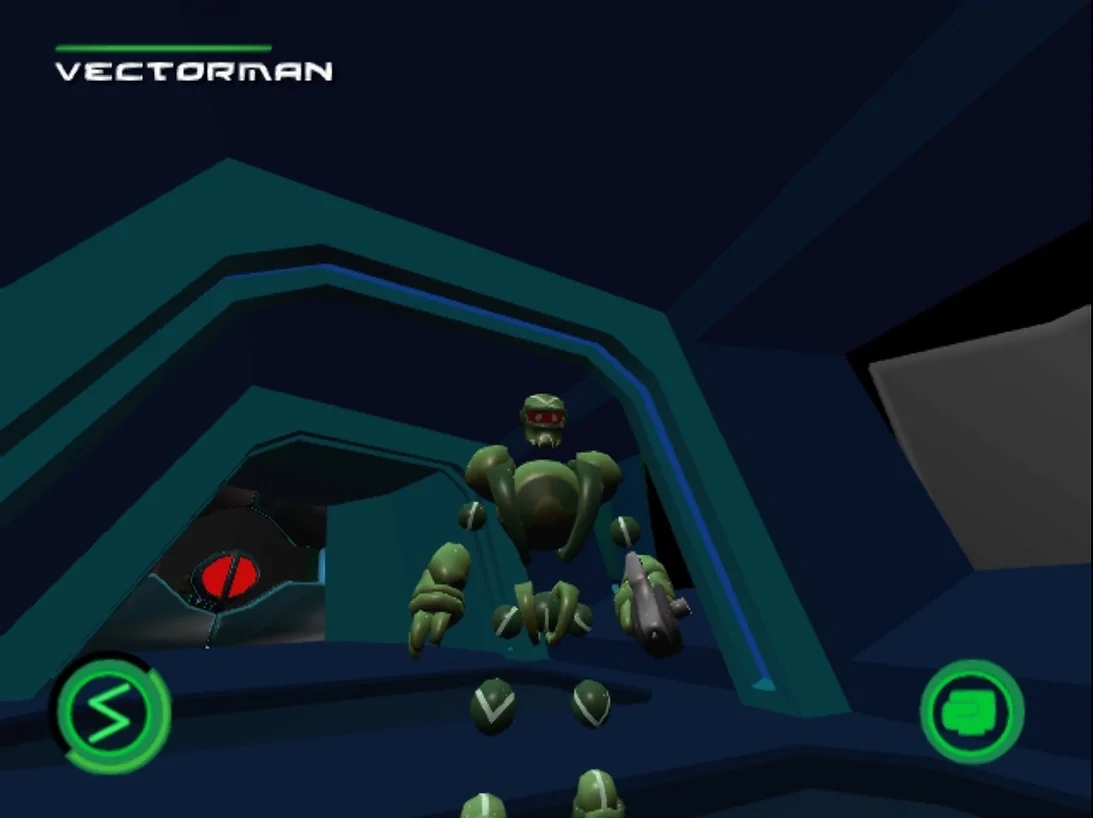 Прототип Vectorman для Playstation 2 - RetroDrom Games